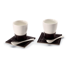 Juego de dos de tazas de café Ellada