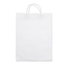 Bolsa de compra de papel blanco Papilo