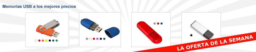 Memorias USB. La oferta de la semana