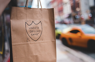 Bolsas de papel personalizadas baratas