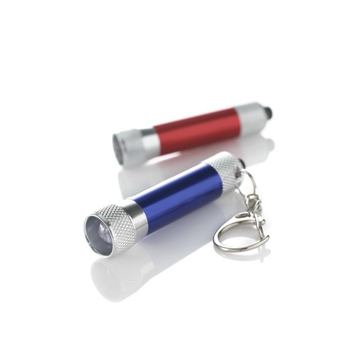 Key holder with a small torch. regalos promocionales