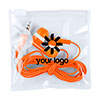 Orange Kopfhörer mit Logo Celter