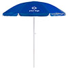 Sombrilla de playa para publicidad Fazzin azul