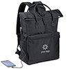 Black Laptop backpack Kimon