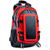 Red Solar charger backpack Lampen