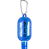 Blue Hand sanitizer 30ml with carabiner