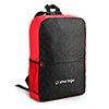 Red Brazzaville Laptop backpack