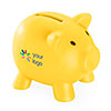 Yellow Piggy bank Catoon