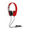 Red Foldable headphones