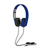 Blue Foldable headphones