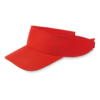 Red Shadow Sun visor in polyester