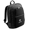 Black Promotional laptop backpack Eris