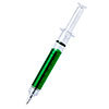 Bolígrafo jeringuilla Medic verde