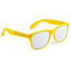 Óculos reticulares Zamur amarelo