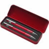 Set con bolígrafo y portaminas Kapit rojo