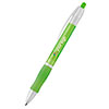 Bolígrafo con puntera antideslizante Slim verde