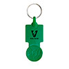 Porta-chaves moeda Reyna verde