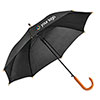 Paraguas promocional Milton negro