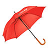 Parapluie personnalisé Milton rouge