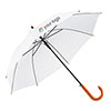 Parapluie personnalisé Milton blanc