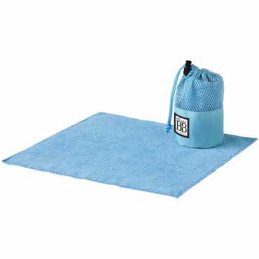 Mini toalha com bolsa