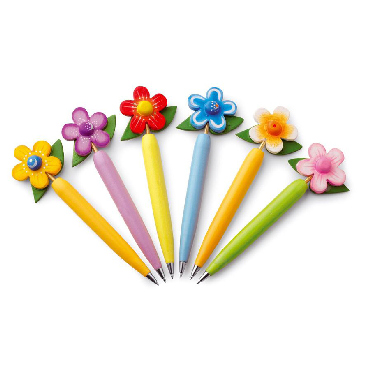 Esferográfica de madeira com 6 modelo...