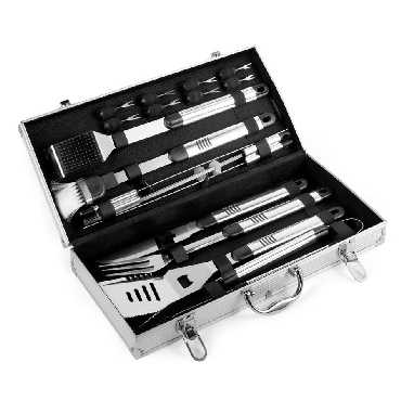 Maleta de alumínio com 18 utensílios ...