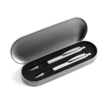 Conjunto de esferográfica e lapiseira...