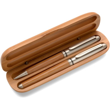 Conjunto de esferográfica e roller de...