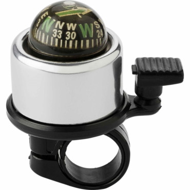 Campainha para bicicleta com bússola