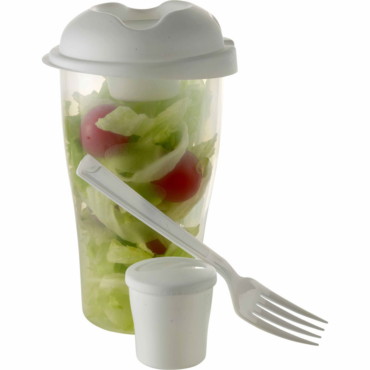 Lancheira com talheres