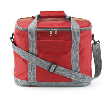 Saco isotérmico de nylon 420D com bol...