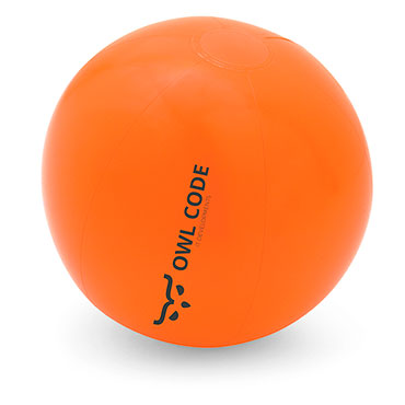Bola de praia insuflável em PVC opaco