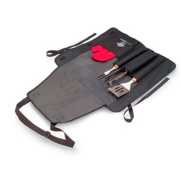 Avental com ferramentas de BBQ Donau East